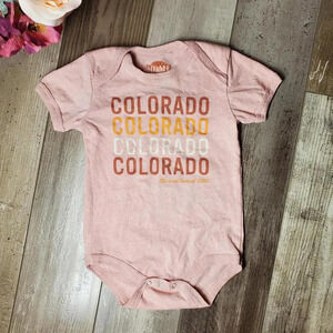 Home Free Size 12m Colorado One Piece Bodysuit NWOT